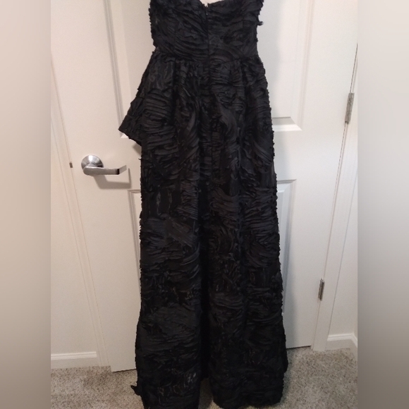 Lulu's Black Strapless Backless Dress - Picture 3 of 7